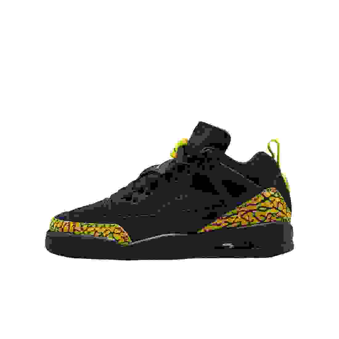 Jordan Spizike Low Grade School Boys' "Black/Speed Yellow" Shoe